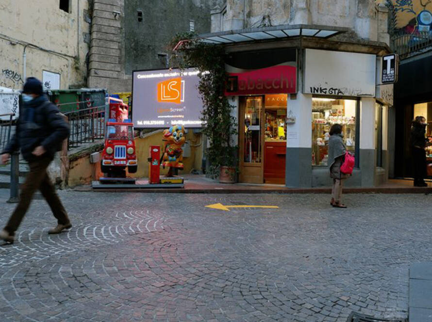 Liguria Screen Impianti pubblicitari ledwalls, Genova Centro